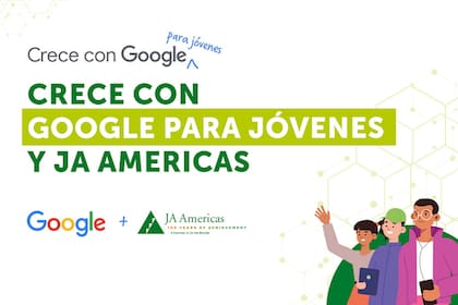 La iniciativa de Google y Junior Achievement busca capacitar a 5000 jóvenes en marketing digital y habilidades blandas