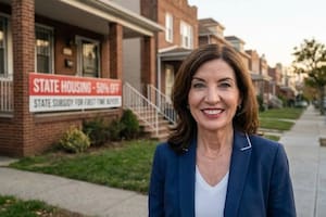 Hochul ordenó construir casas accesibles a casi la mitad del costo habitual en Nueva York