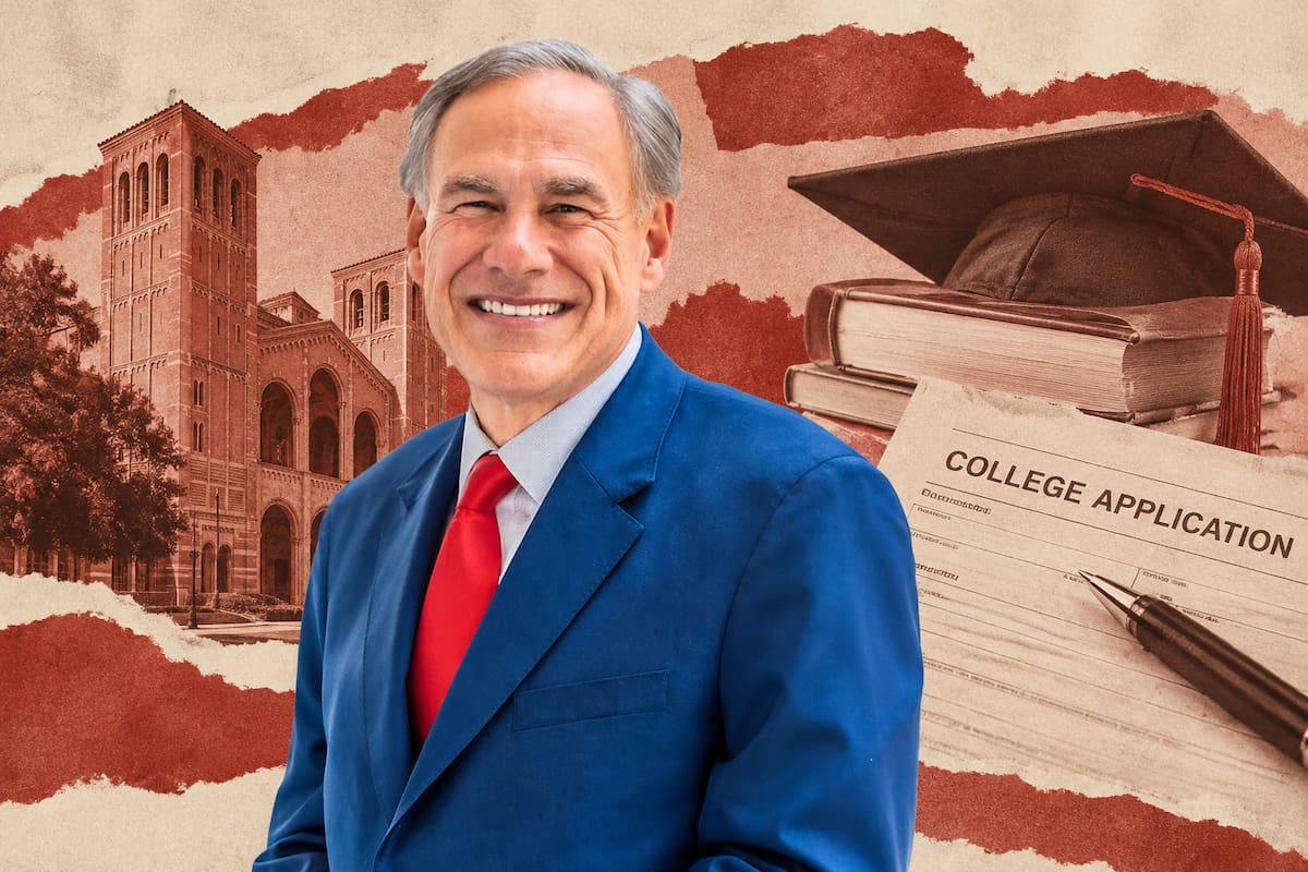 La iniciativa estatal de Greg Abbott permite acceder a la educación superior sin abonar los aranceles correspondientes a la presentación de solicitudes de admisión