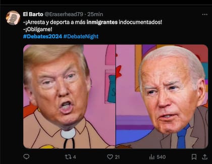 La inmigración es un tema dominante en los memes