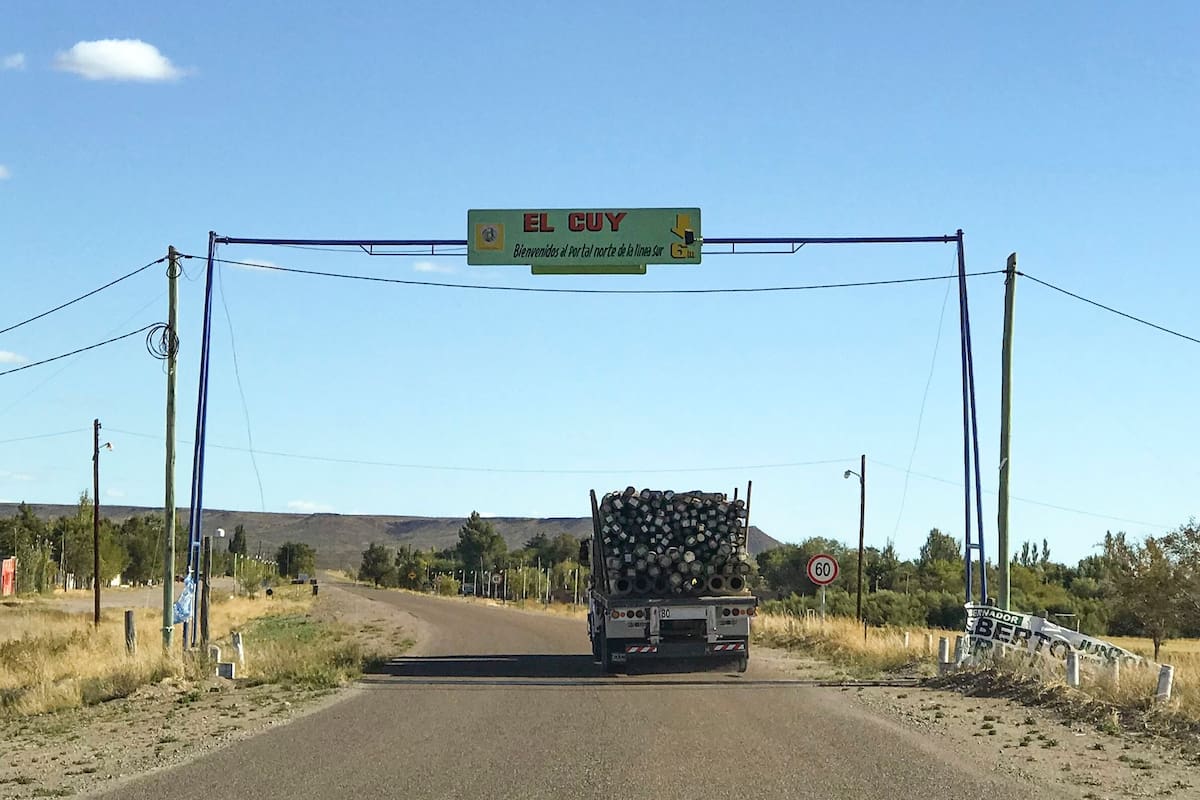 La instalación de la antena en El Cuy, Río Negro, llevó el acceso a Internet en febrero de 2019 a esa población de 500 habitantes