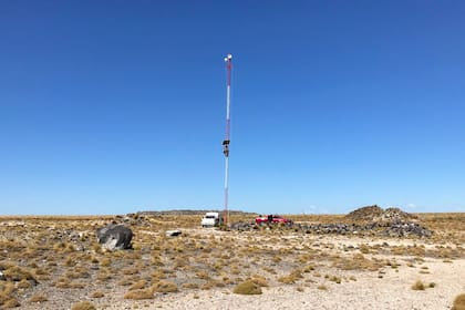 La instalación de la antena en El Cuy, Río Negro, llevó el acceso a Internet en febrero de 2019 a esa población de 540 habitantes