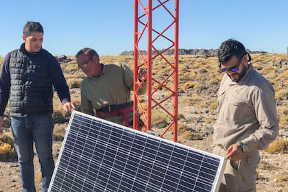 La instalación de la antena en El Cuy, Río Negro, llevó el acceso a Internet en febrero de 2019 a esa población de 540 habitantes