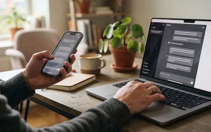 La inteligencia artificial permite generar código para crear páginas web a partir de instrucciones escritas