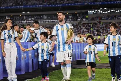 La inteligencia artificial recreó los rostros de la familia Messi