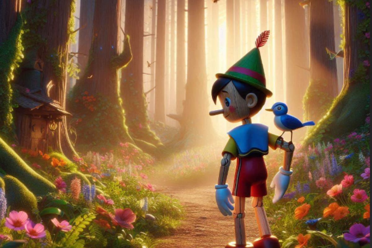 La inteligencia artificial responde cómo se vería Pinocho en la vida real