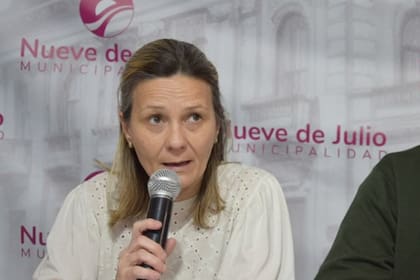 La intendenta María José Gentile, en su carácter de vicepresidenta del Comité de Cuenca A3