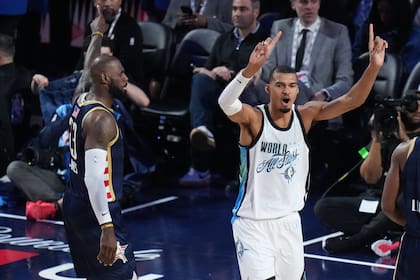 La intensidad de Wembanyama desde el salto inicial abona al nuevo formato del Juego de Estrellas