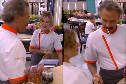 La interacción entre ambos participante de Top Chef VIP 4 genera atención en medio del desarrollo del programa