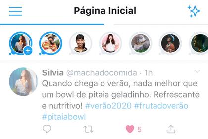 La interfaz para ver los fleets de Twitter se asemeja al aspecto que tiene Stories de Instagram y Snapchat