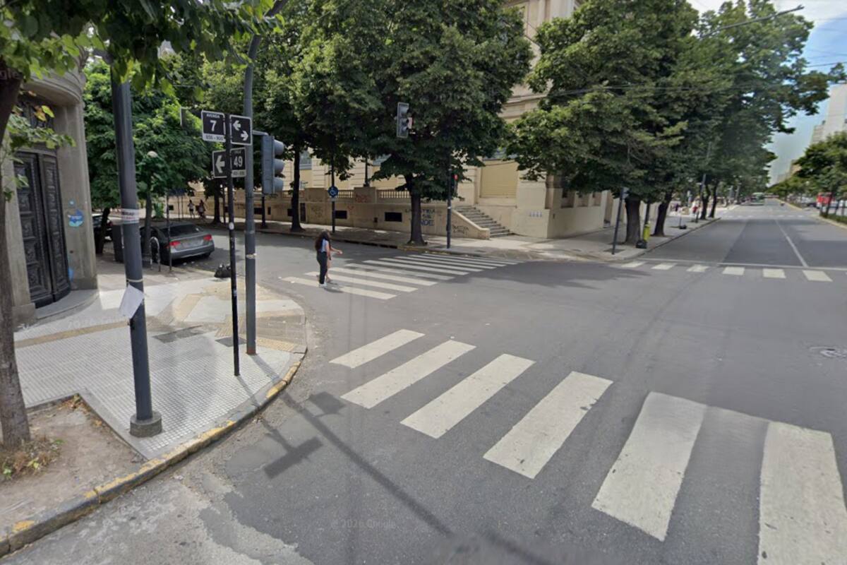 La intersección de 7 y 49, donde ocurrió el hecho