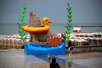 La intervención artística, en noviembre del año pasado