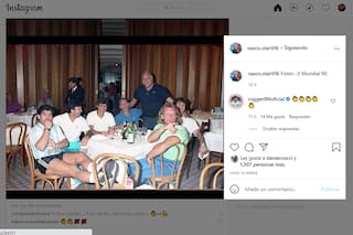 La intimidad de la Selección: Maradona, Ruggeri y el plantel esperan por Brasil