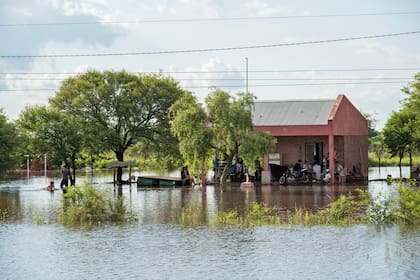 La inundación afectó a varias comunidadades chaqueñas