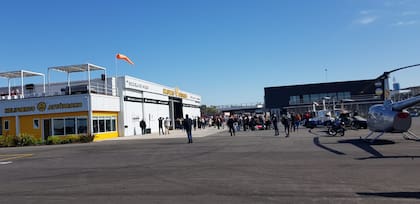La inversión en el helipuerto superó el millón de dólares