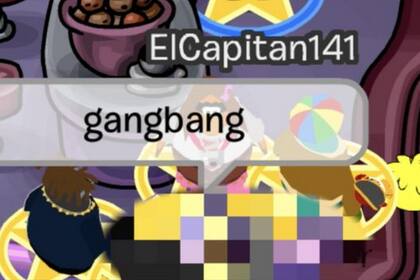 La investigación de BBC destapó que el juego mostraba violaciones simuladas en grupo, como en esta imagen