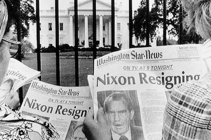 La investigación periodística del Washington Post derivó en la renuncia del presidente Richard Nixon