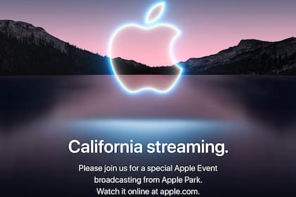 La  invitación de Apple al evento del 14 de septiembre