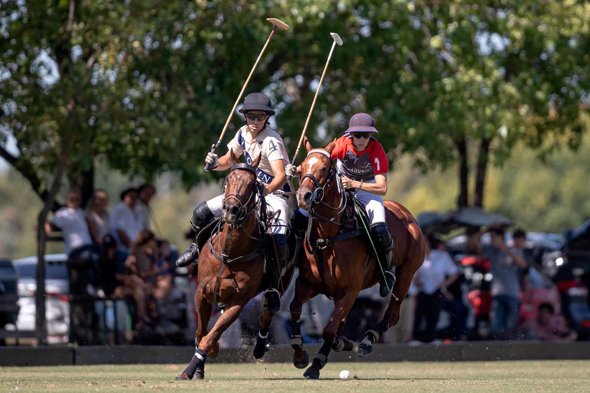 La Irenita, con 11 goles de handicap, usufructuó la ventaja de 11 que le dio La Quinta II (22) y ganó por la mínima diferencia su semifinal del Campeonato Nacional Intercircuitos por la Copa República Argentina.
semifinal
Campeonato Nacional Intercircuitos por la Copa República Argentina
predio de Pilar de Asociación Argentina de Polo (AAP)