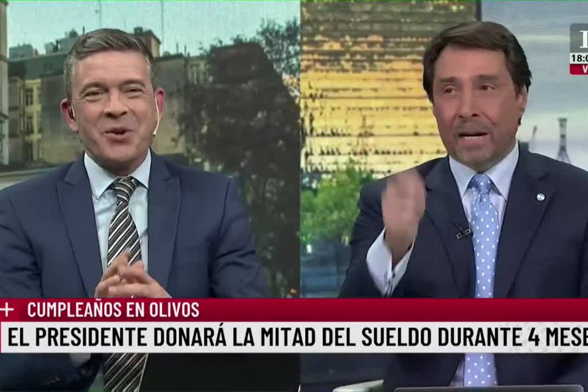 La ironía de Feinmann sobre Alberto Fernández