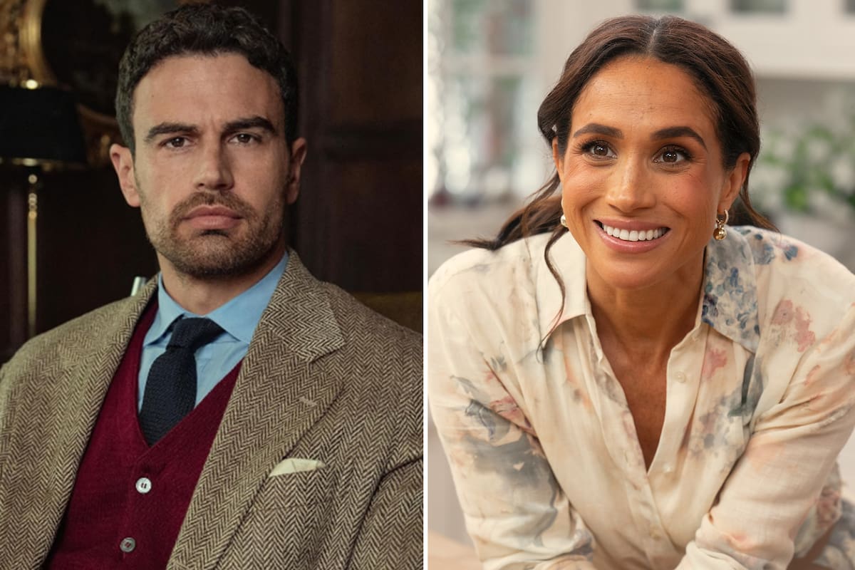 La irónica respuesta de Theo James cuando le preguntaron si Meghan Markle se suma a su serie, Los caballeros