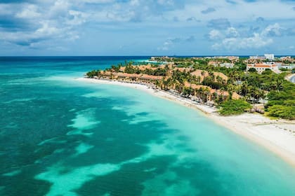 La isla de Aruba es uno de los destinos más visitados del Caribe