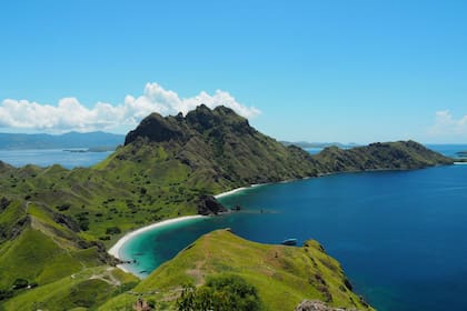 La Isla de Komodo, donde el gobierno indonesio quiere avanzar con la construcción de "Jurassic Park". REUTERS/Henning Gloystein