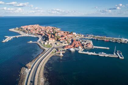 La isla de Nessebar fue un importante centro de comercio fluvial durante el Imperio Bizantino