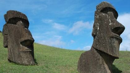 La isla de Pascua tiene 25 km de un extremo al otro