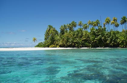 La isla de Peros Banhos donde nació Olivier Bancoult, y donde hace 56 años que tenía prohibido volver.