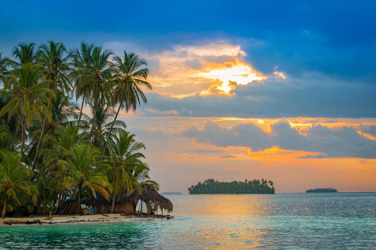 La isla de San Blas, en Panamá