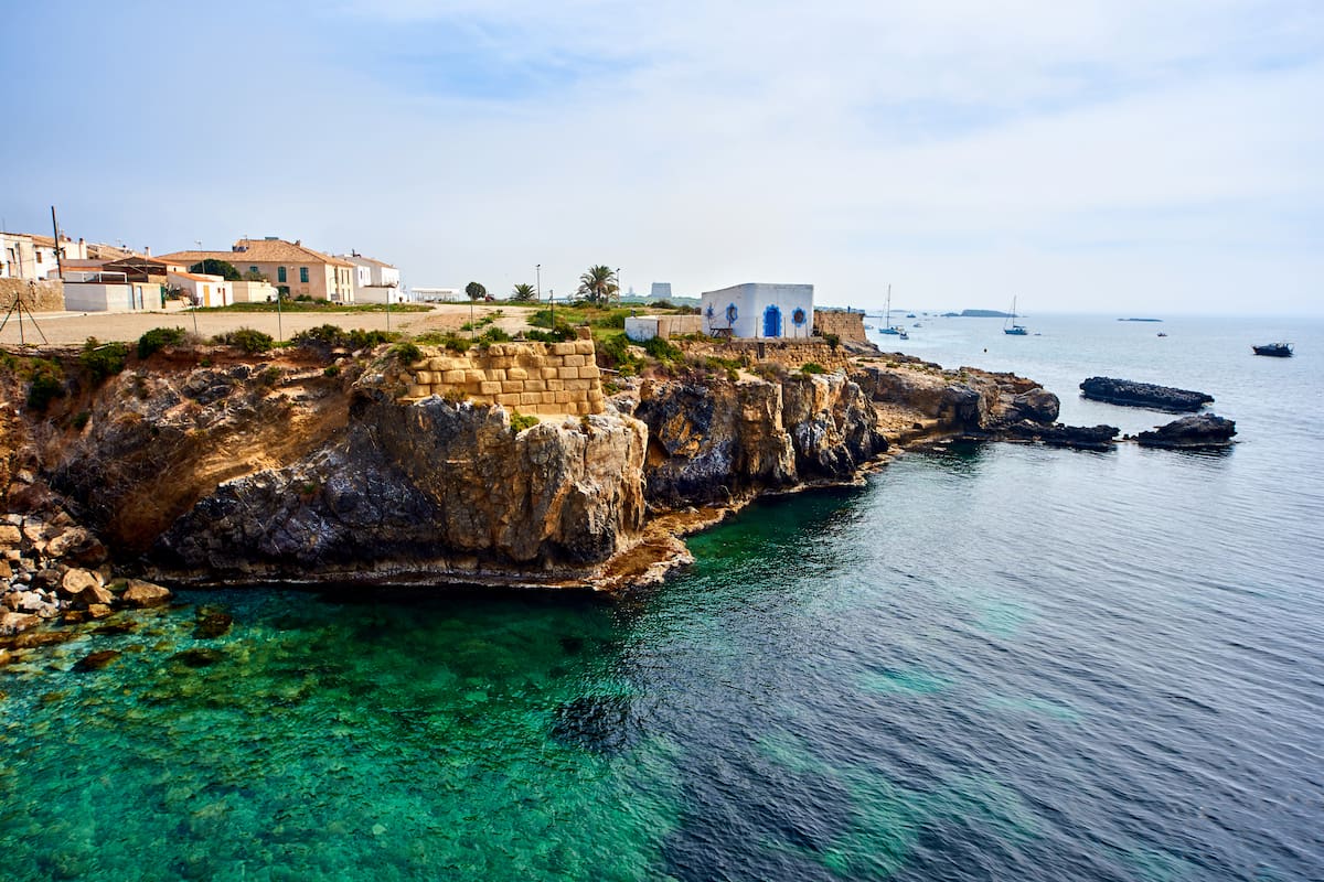 La isla de Tabarca, en España