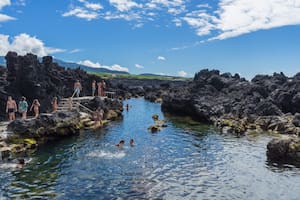 La isla de Terceira, Azores, donde tuvo que aterrizar el avión de Delta por una falla en el motor