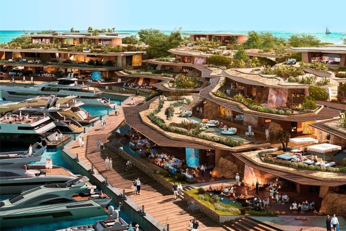 La isla del futuro: Sindalah será una de las primeras aperturas del Neom más grande del Reino.