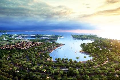 La isla Kura Kura Bali
