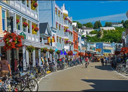 La isla Mackinac, uno de los grandes atractivos de Michigan