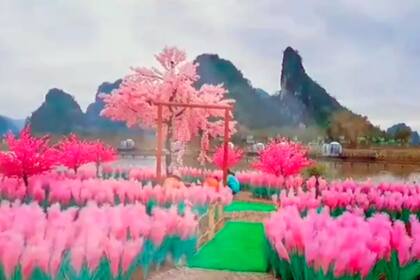 La isla que construyó Xu para reconquistar a su amor