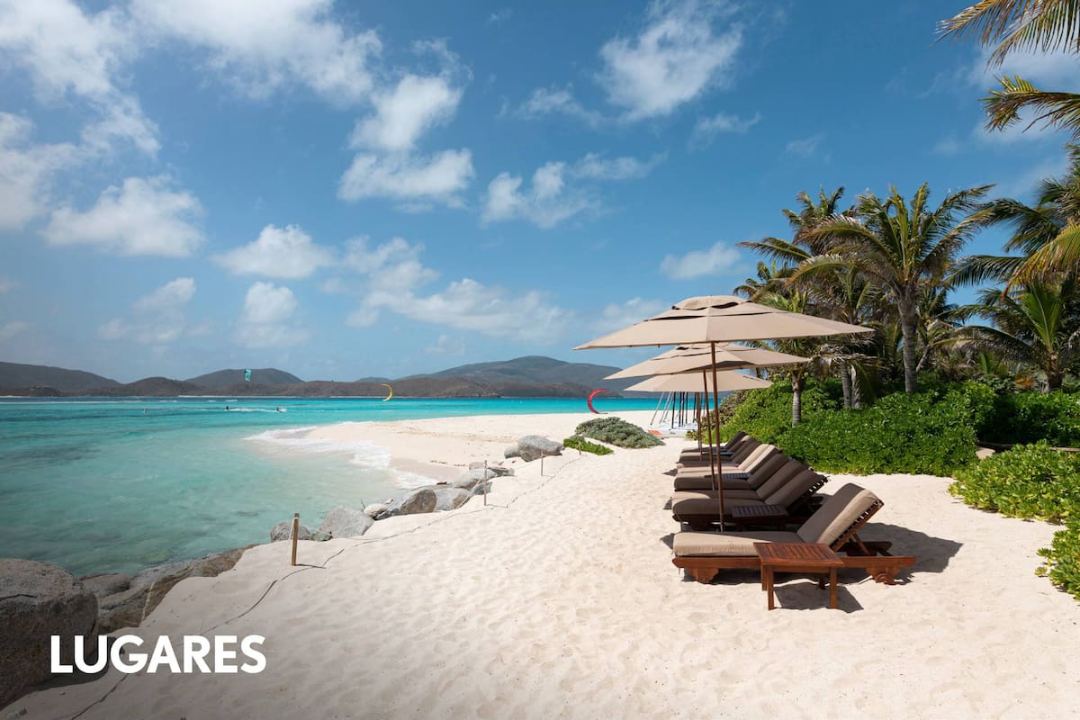 Richard Branson tiene su domicilio en Necker Island