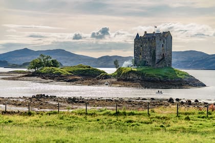 La isla tiene un castillo abandonado
