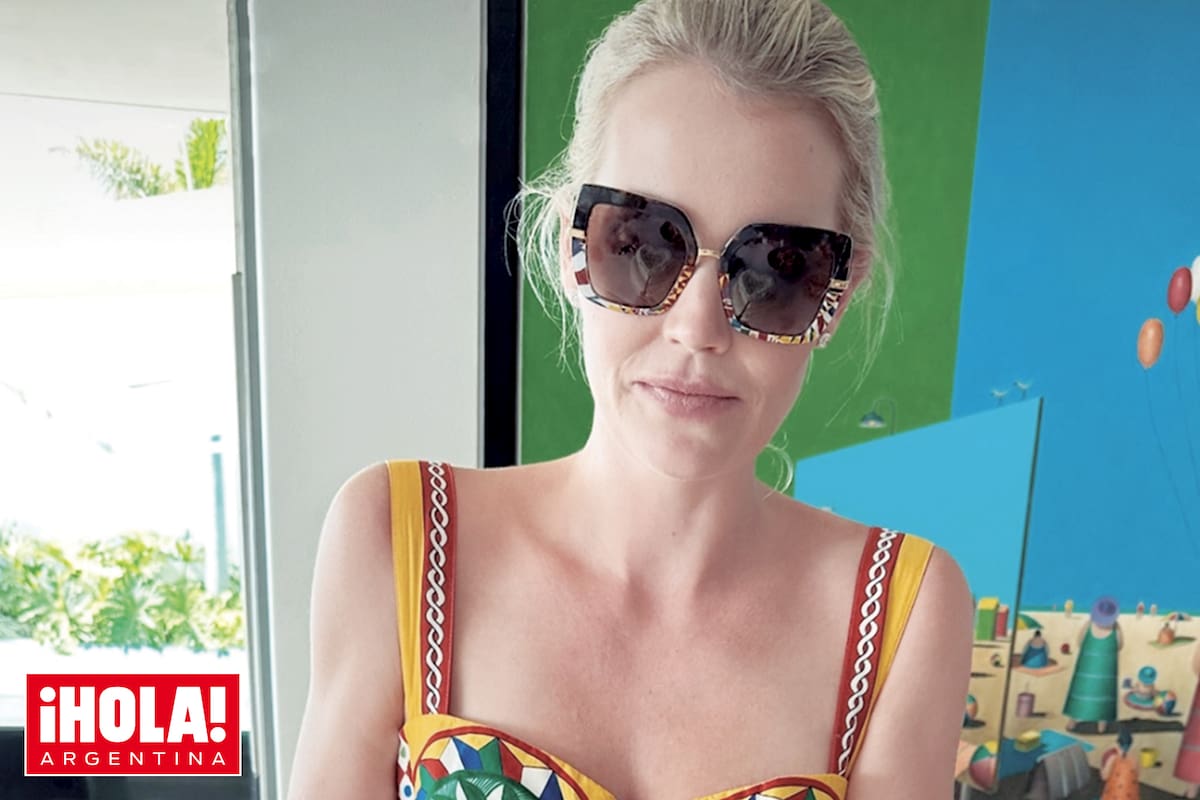 La it girl apostó a un diseño exclusivo de Dolce&Gabanna, la prestigiosa firma con la que debutó en las pasarelas.