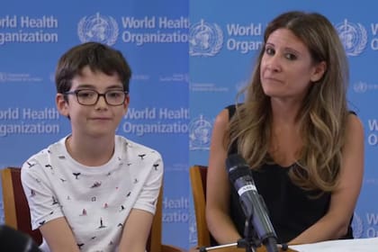 La jefa de la unidad técnica anticovid de la Organización Mundial de la Salud (OMS), María Van Kerkhove, se conmovió en vivo por una respuesta de su hijo Cole