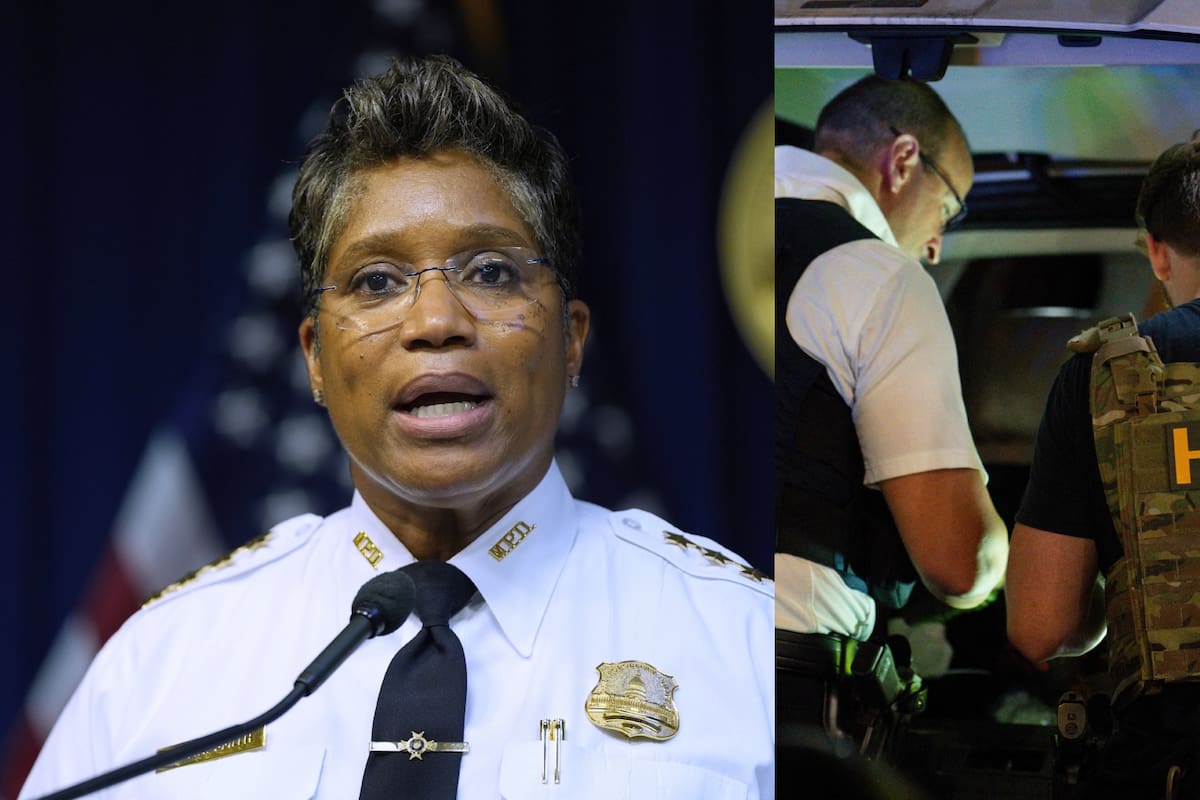 La jefa de policía de Washington D.C. autoriza a los agentes a cooperar con Trump y el ICE