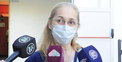 La jefa del Servicio de Inmunizaciones de San Luis, María Esther Diángelo