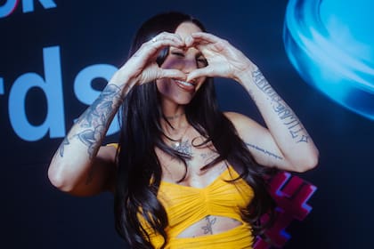 La Joaqui, una de las figuras argentinas que dio el presente en los TikTok Awards 2025 Latam en México