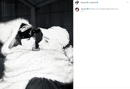 La Joaqui y Tiago PZK, más enamorados que nunca (Foto: Captura Instagram/@lajoaqui)