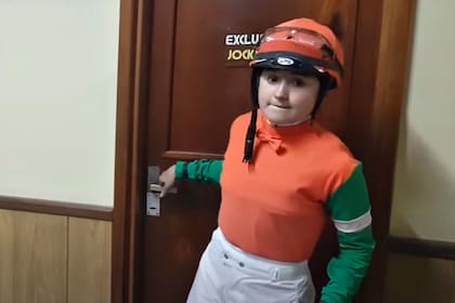La jocketa Florencia Giménez