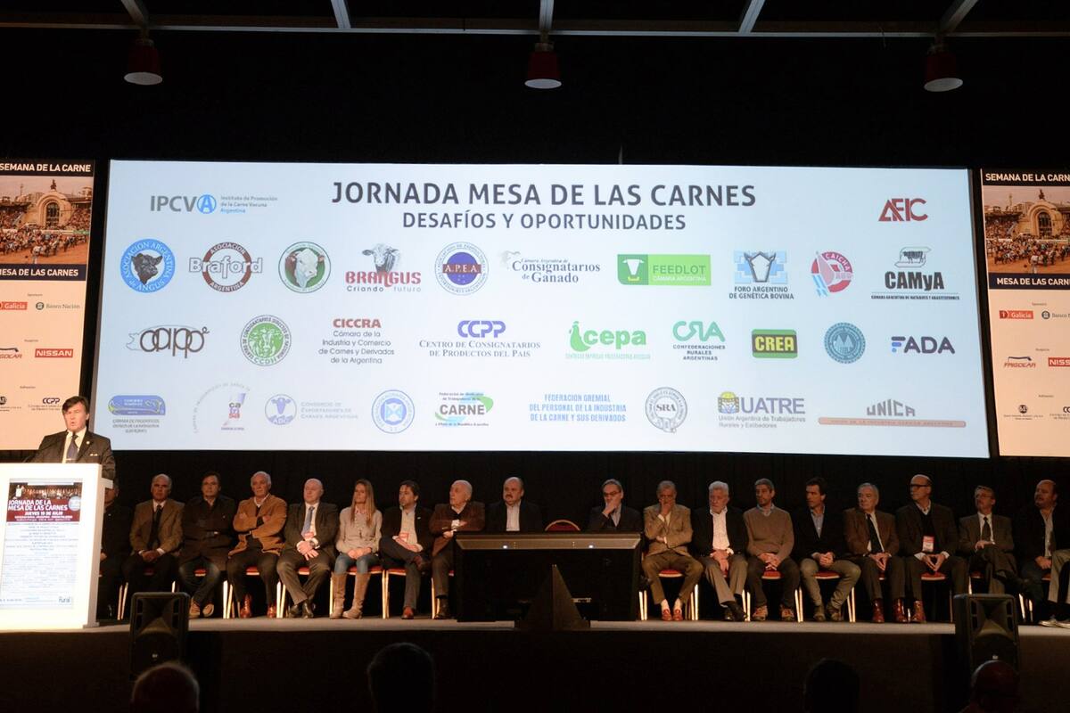 La jornada de la Mesa de las Carnes en la Exposición Rural de 2018