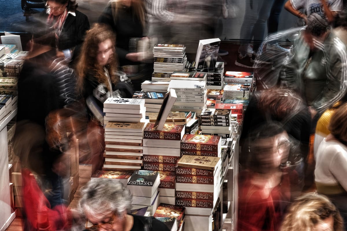 La jornada de sábado en la Feria del Libro
