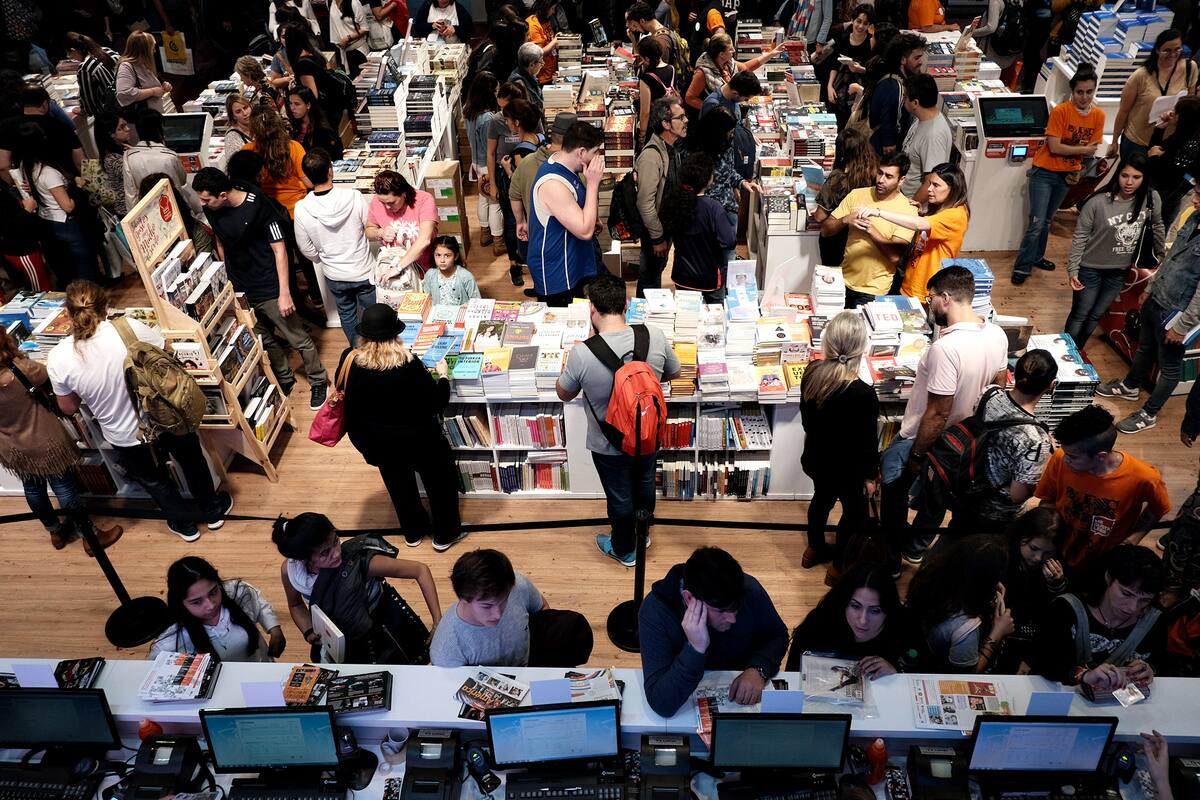 La jornada de sábado en la Feria del Libro