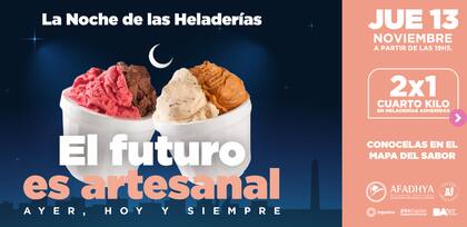 La jornada es organizada por la Asociación de Fabricantes Artesanales de Helados y Afines (Afadhaya)